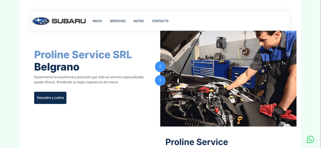 Subaru prolineService